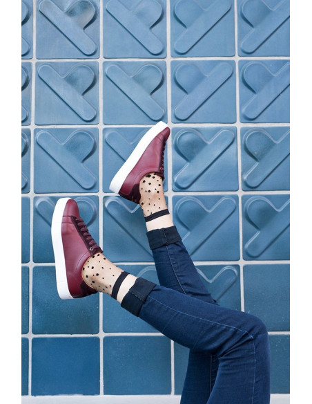 Chaussettes transparentes Nakameguro Black