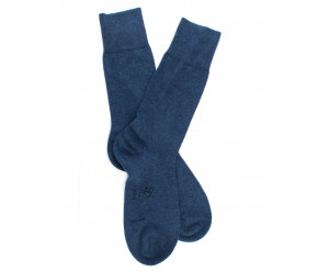 Doré Doré Plain socks MEN SOCK - EGYPTIAN COTTON - Denim