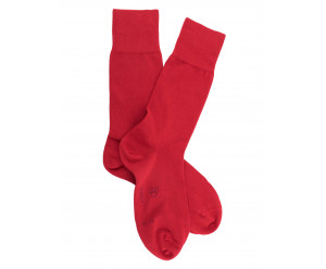 Doré Doré Plain socks MEN SOCK - EGYPTIAN COTTON - red
