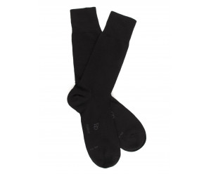 Doré Doré Plain socks MEN SOCK - EGYPTIAN COTTON - black