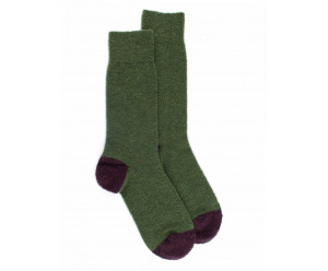 Chaussettes unies Chaussette laine polaire - Campagne / Bordeaux