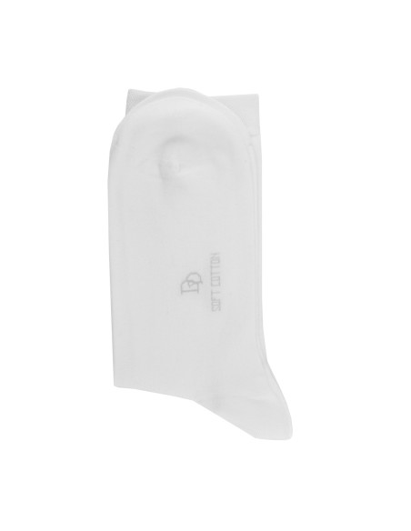 Doré Doré Chaussettes unies SOFT COTTON WHITE SOCKS