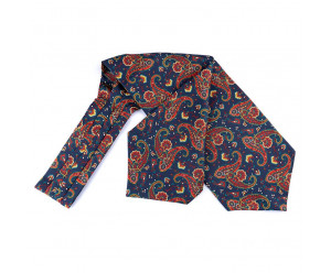 HOMME Ascot - 100% soie - 76