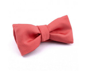 NOEUDS PAPILLON NOEUD PAPILLON - tissage nuance de corail