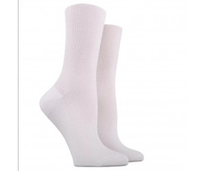 Chaussettes unies CHAUSSETTES FEMME SANS BORD ELASTIQUE EN FIL D'ECOSSE BLANC 2