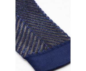 Chaussettes transparentes LES SAPINS BLEUS 2