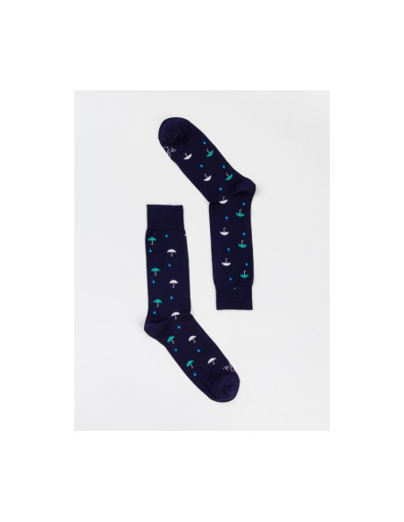 Fefè Napoli Fancy socks Umbrella - SOCKS - navy blue