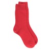 Doré Doré Chaussettes unies WOMEN SOCK - WOOL AND CASHMERE - red