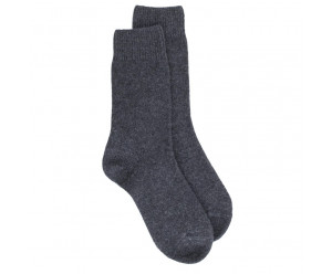Doré Doré Chaussettes unies WOMEN SOCK - WOOL AND CASHMERE - dark grey