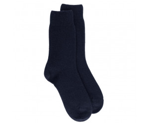 Doré Doré Chaussettes unies WOMEN SOCK - WOOL AND CASHMERE - NAVY BLUE