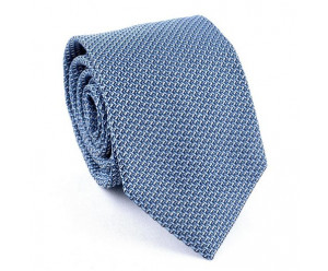 CRAVATES MOULINÉ MARINE ET BLANC