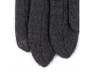 GANTS & MITAINES gants long uni gris 2