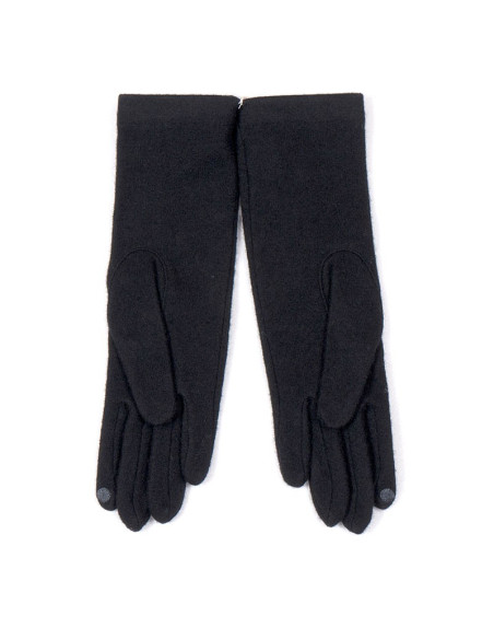 GANTS & MITAINES gants laine fine et perle noir
