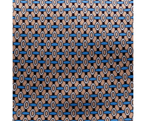 CRAVATES CRAVATE TWILL - OVALE BLANC BEIGE CIEL MARRON 2