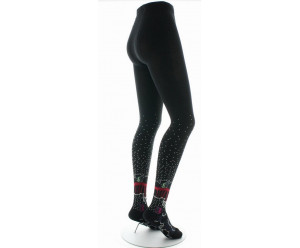 Collants unis et fantaisies Berthe aux grands pieds - Collants coton femme poissons 2