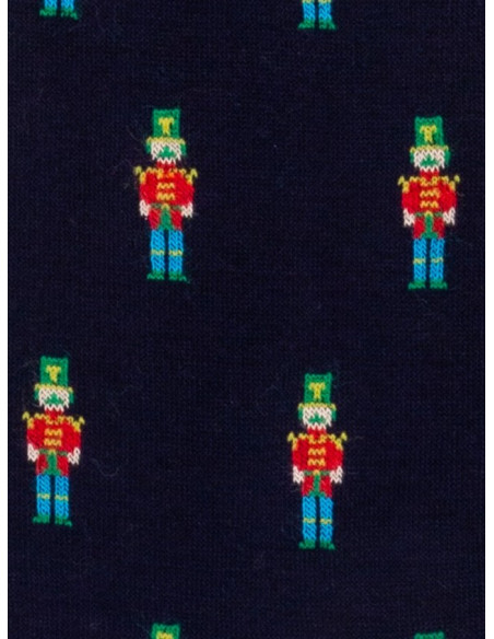 Fefè Napoli Chaussettes fantaisies Fefe Napoli - Chaussette - Casse-Noisette Marine