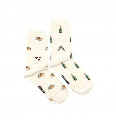 Chaussette à motif humoristique