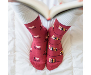 Chaussette à motif humoristique 2