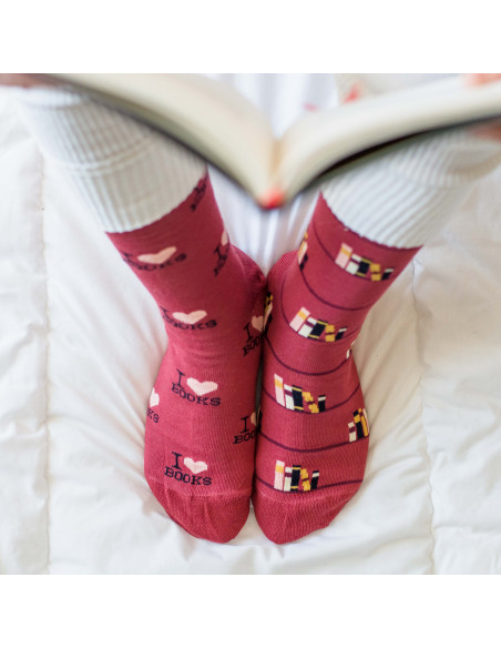 Chaussette à motif humoristique