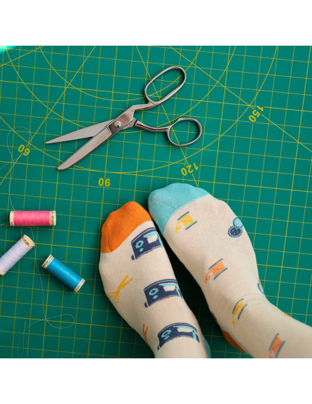 Chaussette à motif humoristique