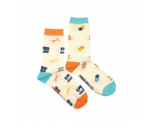 Chaussette à motif humoristique
