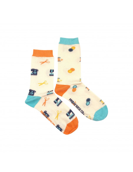 Chaussette à motif humoristique