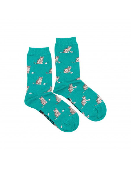 Chaussette à motif humoristique moutons