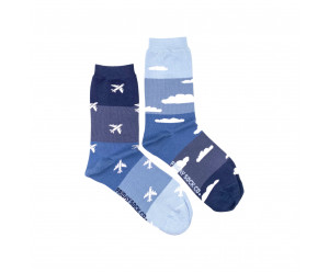 Chaussette à motif humoristique jardinage