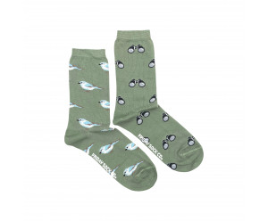 Chaussette à motif humoristique jardinage