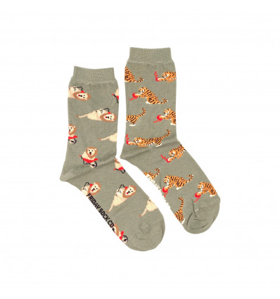 Chaussette à motif humoristique jardinage