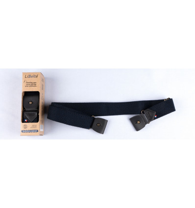 Ceinture Libelté mixte noir
