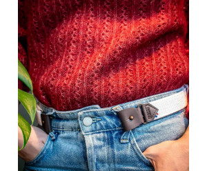 Ceinture Libelté mixte blanc 2