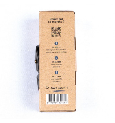 Ceinture Libelté mixte beige