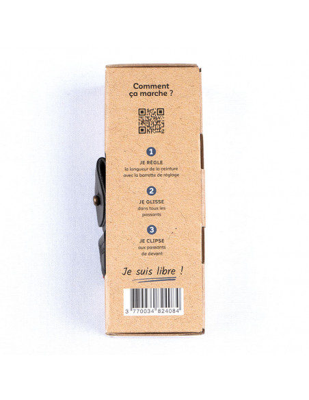 Ceinture Libelté mixte beige