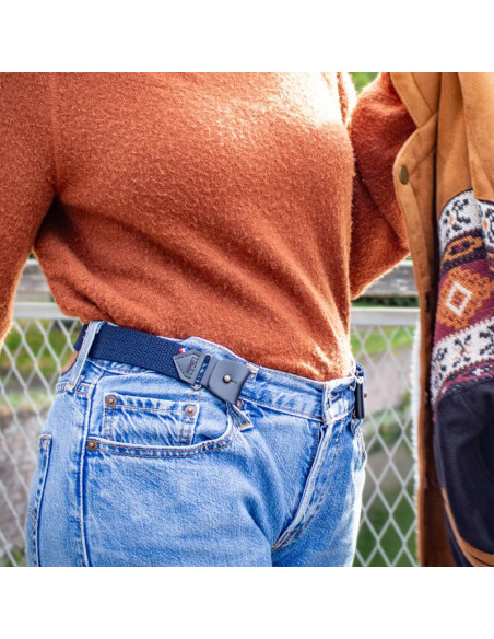 Ceinture Libelté mixte marine