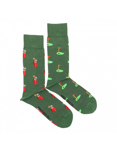 chaussettes dépareillées golf