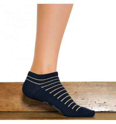 chaussette courte à motif fabrication française