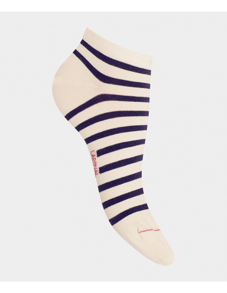 chaussette courte à motif fabrication française