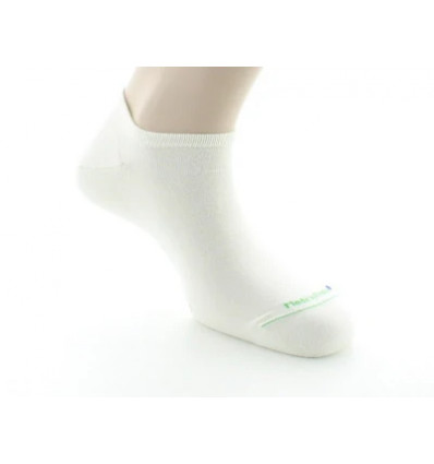 Perrin - chausson 100% coton biologique - blanc