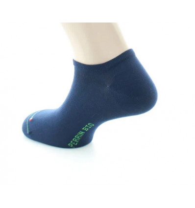 Perrin - chausson 100% coton biologique - marine