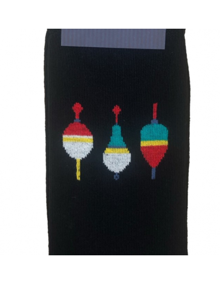 Chaussette Augustin motif bord de mer