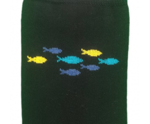 Chaussette Augustin motif bord de mer 2