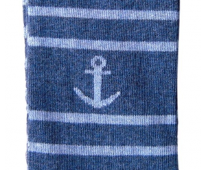 Chaussette Augustin motif bord de mer 2