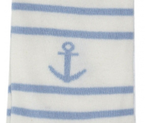 Chaussette Augustin motif bord de mer 2