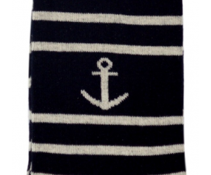 Chaussette Augustin motif bord de mer 2