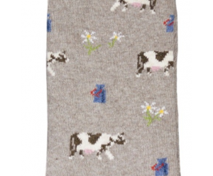 Chaussette Augustin motif bord de mer 2