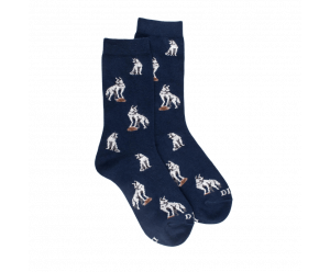 Chaussette pour enfant en coton fantaisie