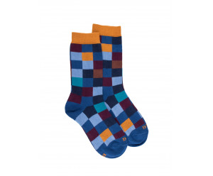 Chaussette pour enfant en coton fantaisie