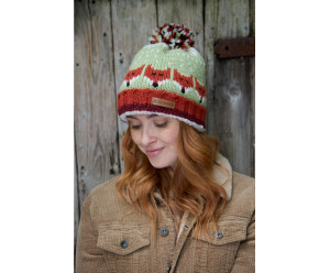 Pachamama - Wool beanie - fox collection