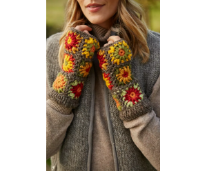 chauffe-main motif fantaisie en laine